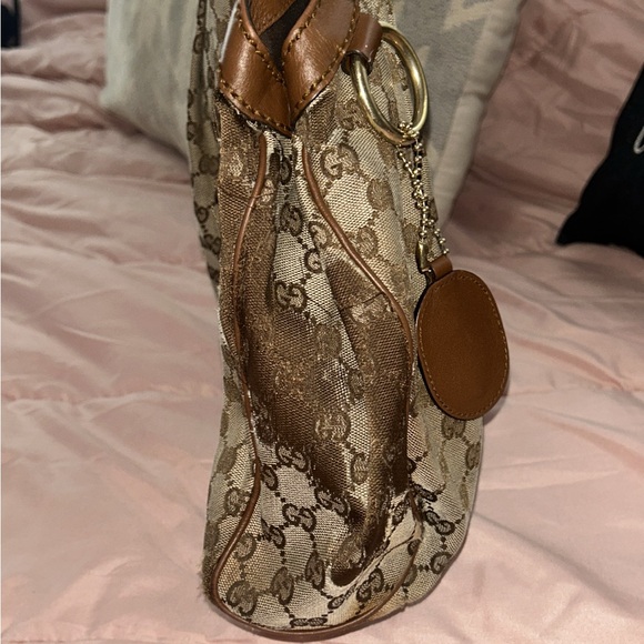 Gucci Brown Leather Bag - Picture 4 of 7